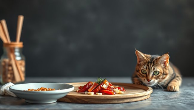 Ricetta per un cibo sano per gatti