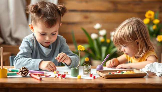 Attività primaverili per bambini: giochi e lavoretti creativi da fare insieme