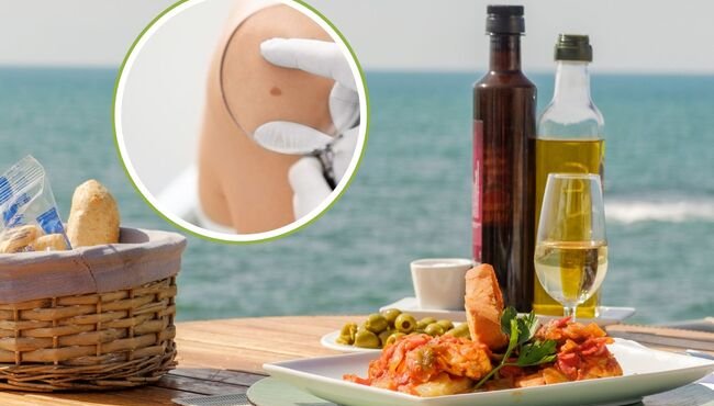 La dieta mediterranea rafforza l'immunoterapia nei pazienti con melanoma avanzato